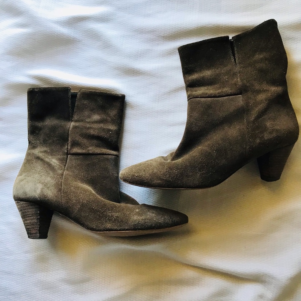 Free people Olive Suede Ankle‎ Boots - Picture 4 of 8